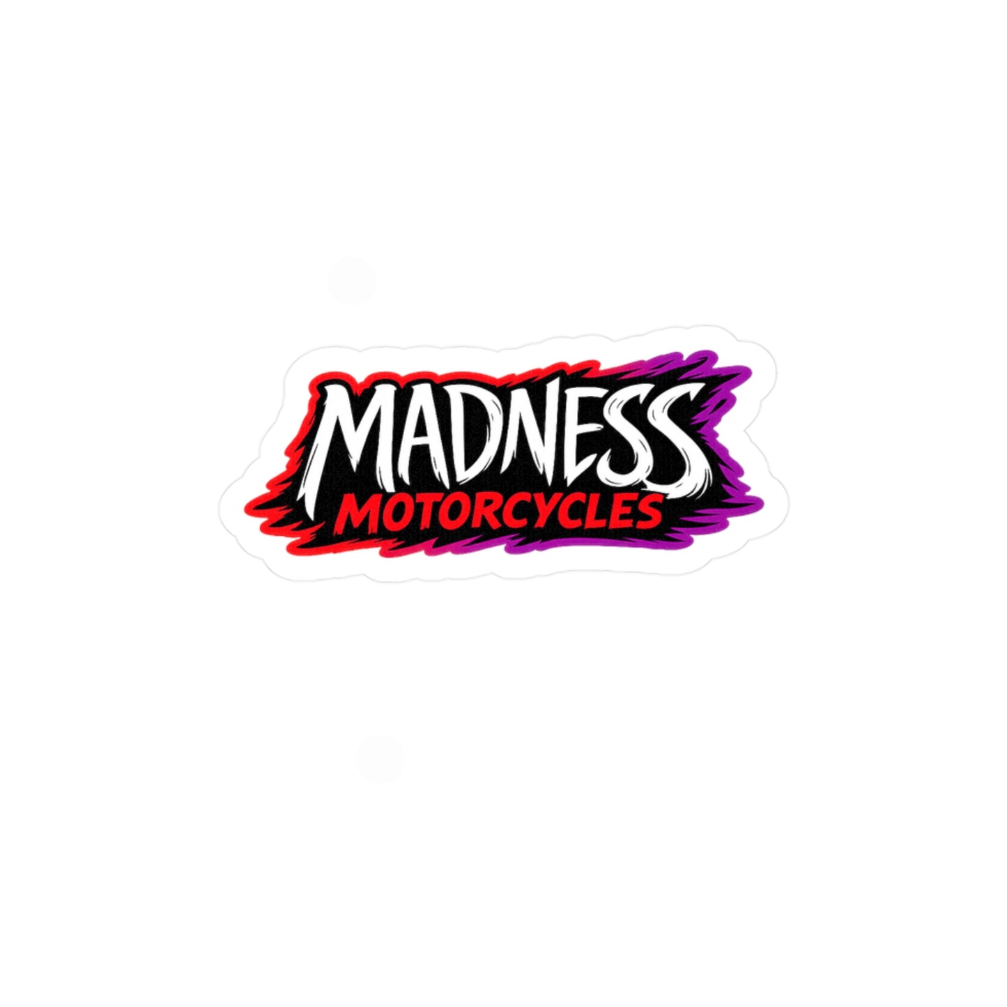 Madness Motorcycles Vinyl Decal | Club Sticker