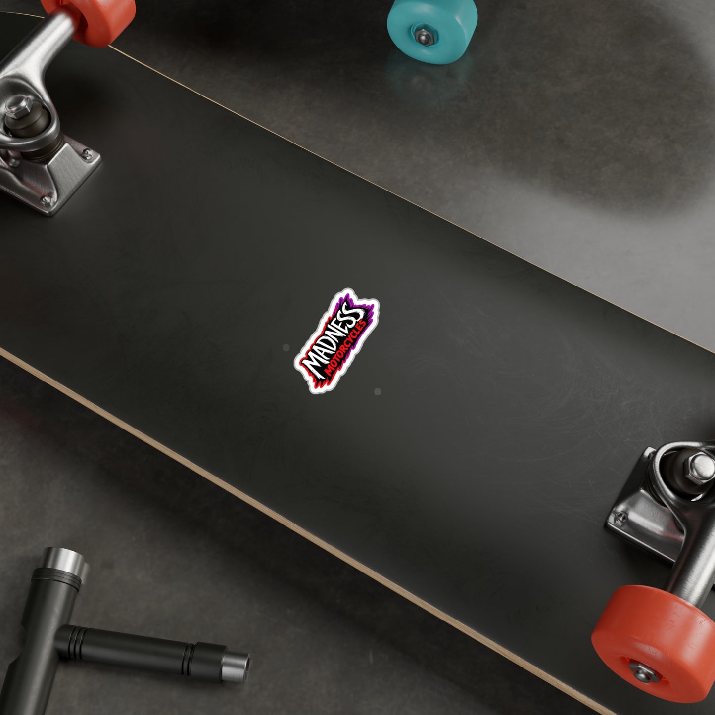 Madness Motorcycles Vinyl Decal | Club Sticker
